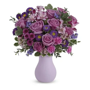 Prettiest Purple Flower Bouquet Arrangement